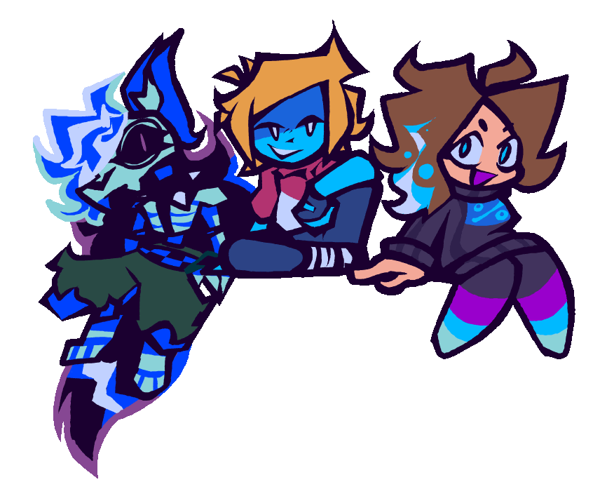 Background Character Idle + Sing Poses Personal Project