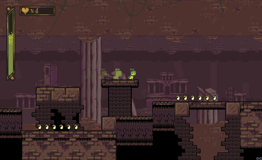 Speed Platformer Mockup Personal Project