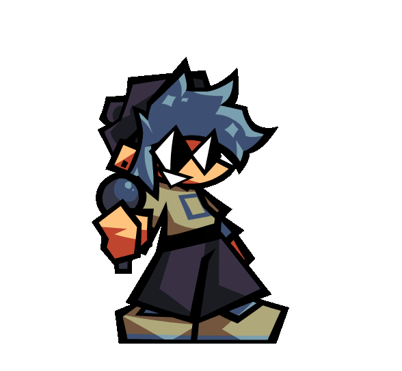 Player Character Idle + Sing Poses Personal Project